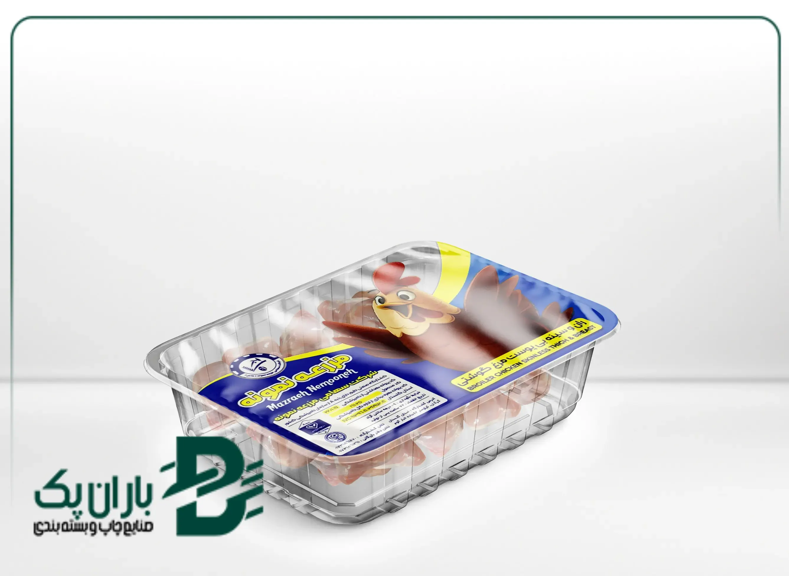 بسته بندی منجمد مواد غذایی